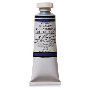ULTRAMARINE VIOLET WATERCOLOR 15ML M GRAHAM